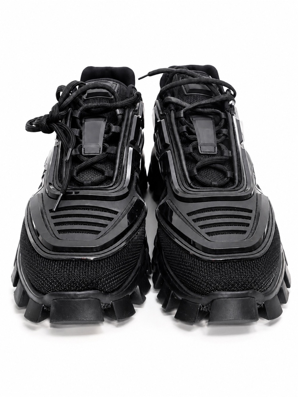 Size 13 preloved PRADA Cloudbust Thunder Black Men’s Sneakers